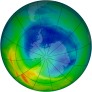 Antarctic Ozone 2002-08-25